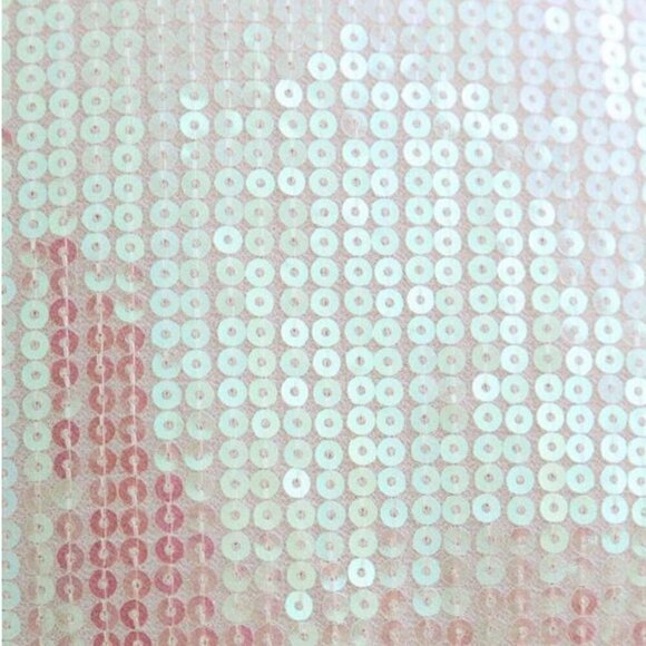 TORRID White Iridescent Sequins Crop Tee SIZE 0 - Picture 12 of 12